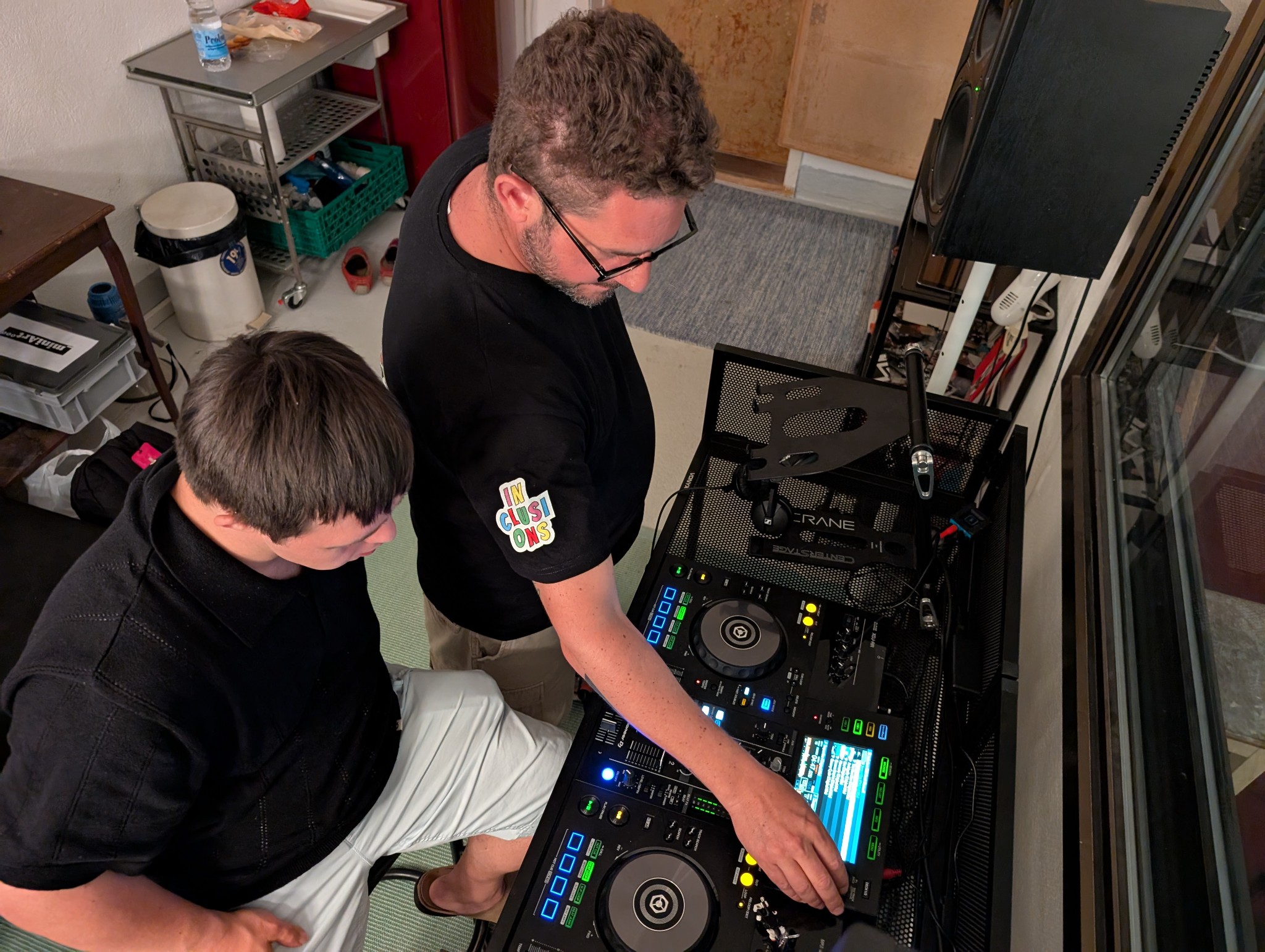 DJ-Pairing im Übungsraum