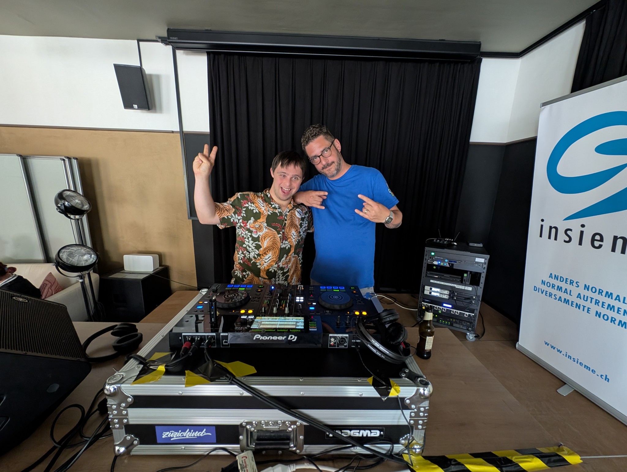 Inclusions DJs beim insieme Sommerfest