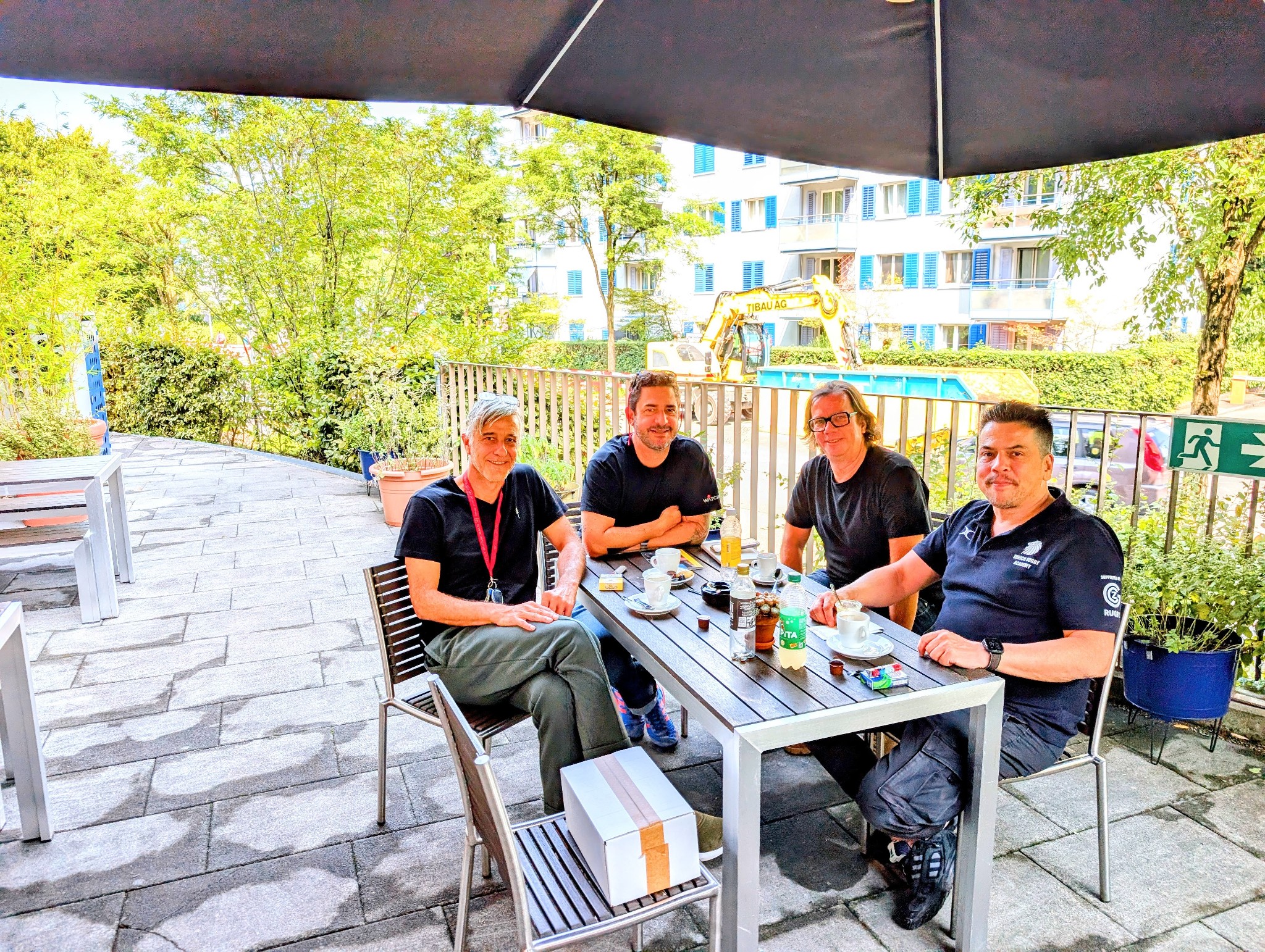 Lunch mit Bar- und Club-Kommission